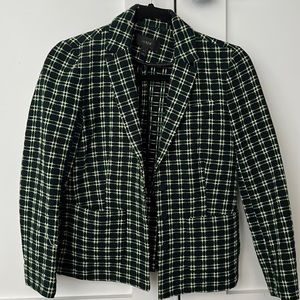 J.Crew size 2 plaid blazer.